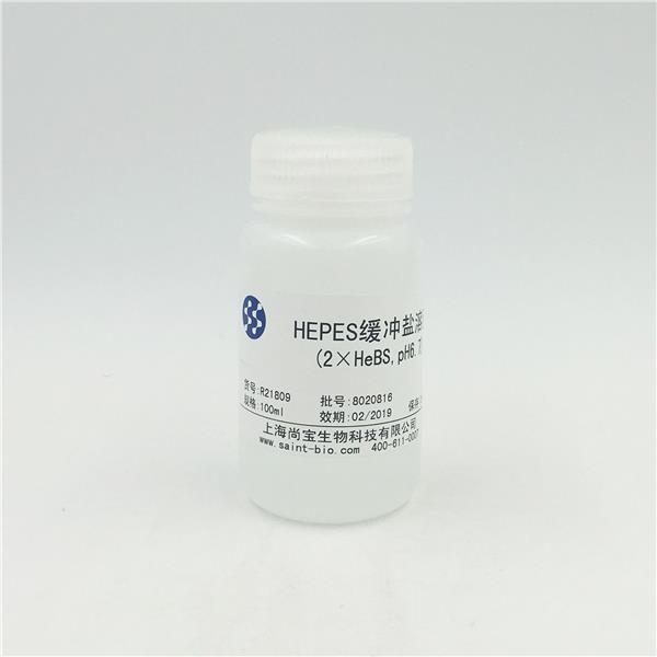 HEPES緩沖鹽溶液（2×HeBs，pH=6.7，無菌）